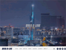 Tablet Screenshot of over-dlive.co.jp